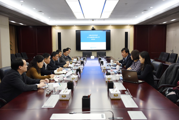 太平金融控股有限公司党委书记,行政总裁李武好一行来访